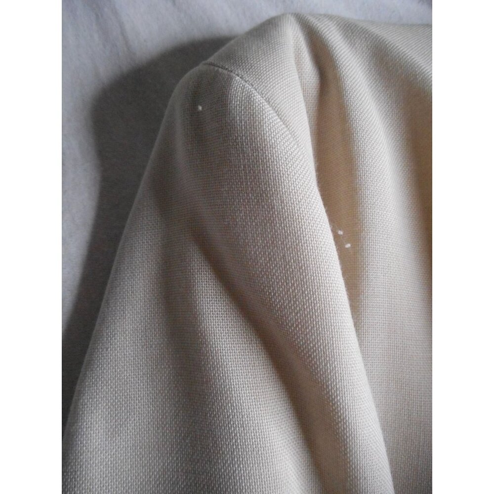 Vintage Cross Winsor Mens Beige Sport Coat 2 Button Front Long Sleeve Size 46S - Picture 3 of 9